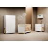 Casababy Palmer White Βρεφικό Κρεβάτι Μετατρεπόμενο Σε Προεφηβικό